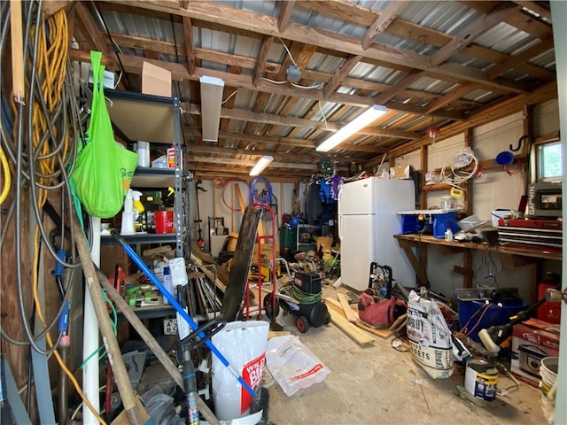 view of storage