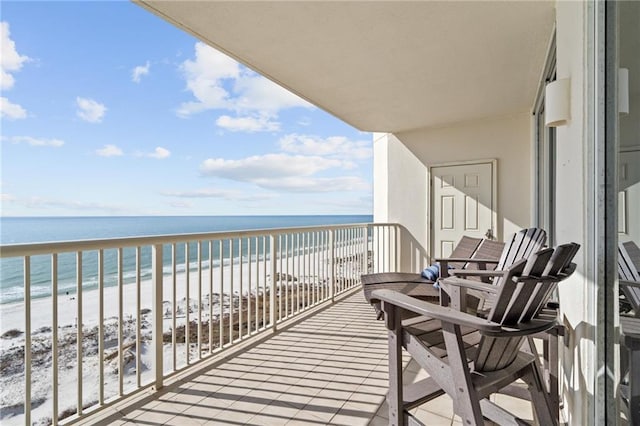 527 Beach Club Trl Unit D1103, Gulf Shores, AL 36542 - balcony featuring view of water and beach