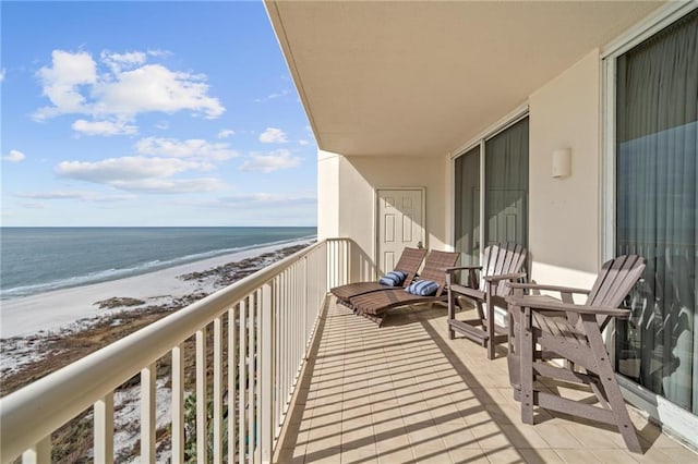 527 Beach Club Trl Unit D1103, Gulf Shores, AL 36542 - balcony with view of water and beach