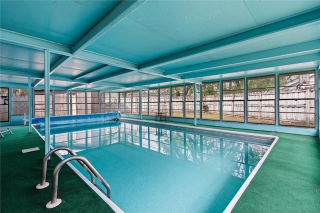 view of pool