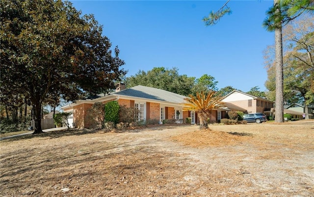 view of ranch-style house