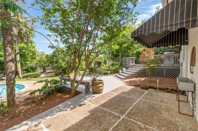 6000 Shenandoah Rd N, Mobile, AL 36608 - view of patio / terrace featuring an outdoor pool