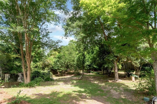 6000 Shenandoah Rd N, Mobile, AL 36608 - view of yard featuring fence