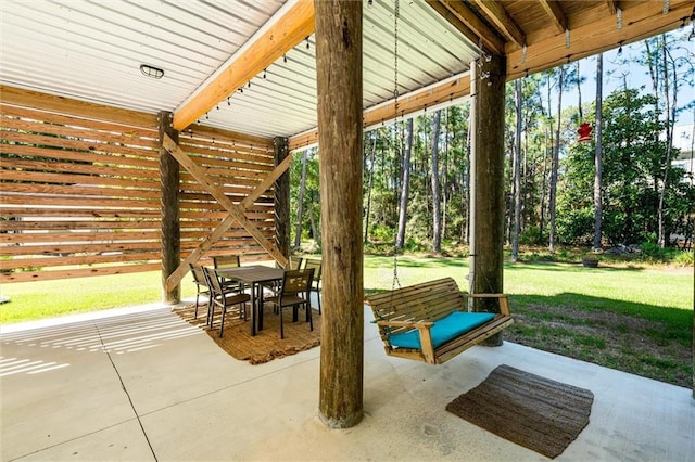 view of patio / terrace