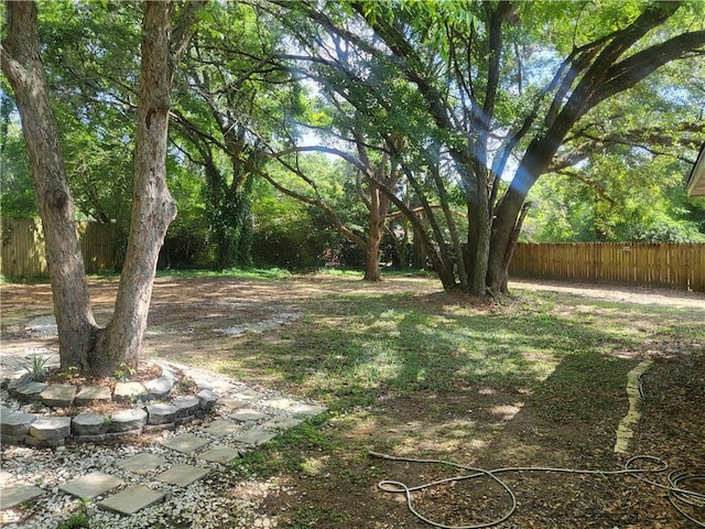 6290 Quail Ct, Theodore, AL 36582 - view of yard with fence