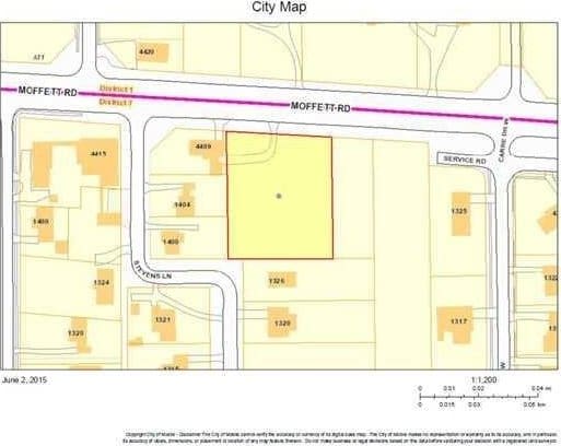 4361 Moffett Rd, Mobile AL, 36618 land for sale