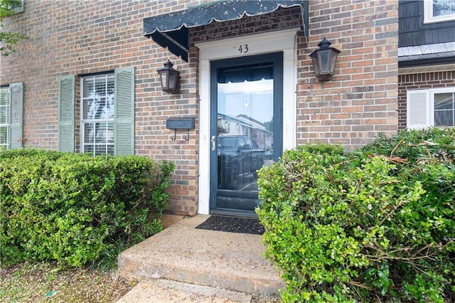 view of property entrance