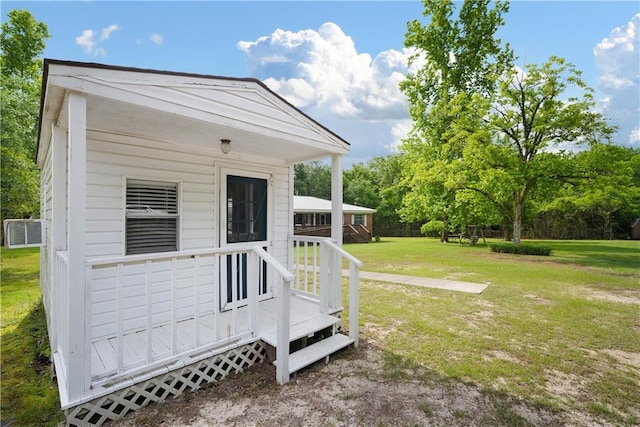 17714 Horseneck Rd, Bay Minette, AL 36507 - view of outbuilding with central AC unit