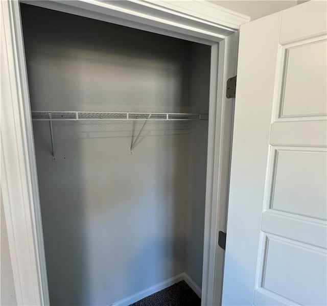 view of closet