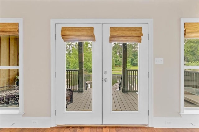 311 Magnolia Ave Unit 54, Satsuma, AL 36572 - entryway featuring french doors