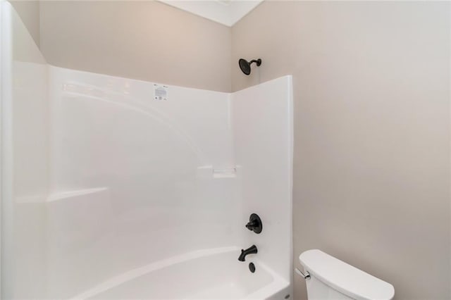 284 Magnolia Dr, Mobile, AL 36617 - full bathroom with toilet and bathtub / shower combination