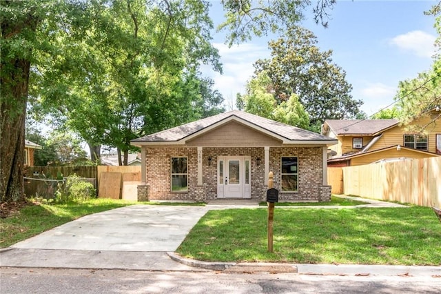 284 Magnolia Dr, Mobile, AL 36617 - view of front of home with brick siding and covered porch