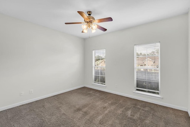 8705 Floyd Crabtree Way, Semmes, AL 36575 - carpeted spare room with ceiling fan and baseboards