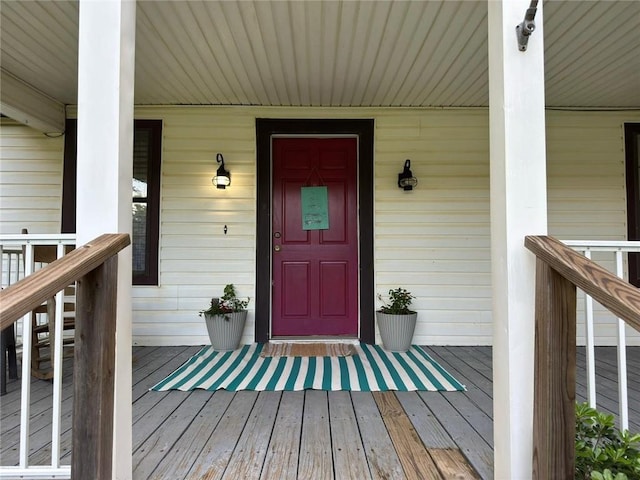 9740 Tanner Williams Rd, Mobile, AL 36608 - property entrance featuring covered porch