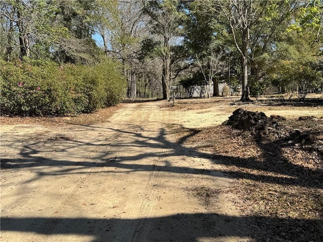 view of road