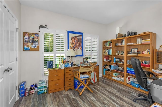 908 Longfellow Pl, Dauphin Island, AL 36528 - office space with wood finished floors