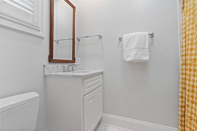 4008 Mcgregor Oaks, Mobile, AL 36608 - full bath with vanity, a shower with shower curtain, and tile patterned floors
