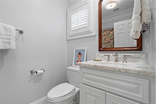 4008 Mcgregor Oaks, Mobile, AL 36608 - bathroom featuring vanity and crown molding