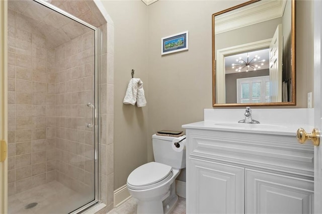 4008 Mcgregor Oaks, Mobile, AL 36608 - full bath featuring a shower stall and vanity