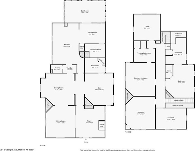 251 Georgia Ave S, Mobile, AL 36604 - view of layout