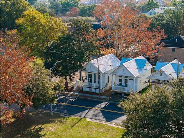 aerial view