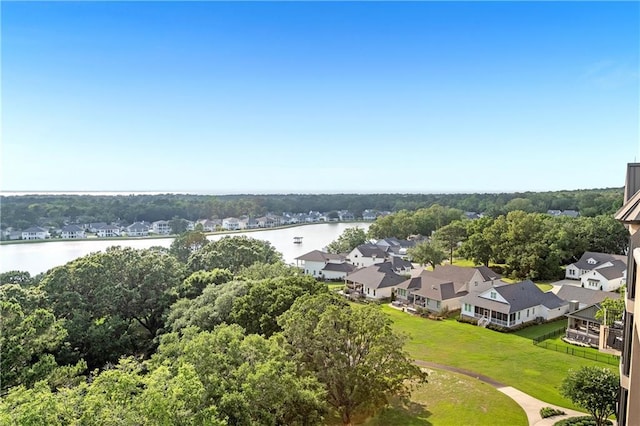 18269 Colony Dr Unit 405, Fairhope, AL 36532 - aerial perspective of suburban area featuring a nearby body of water