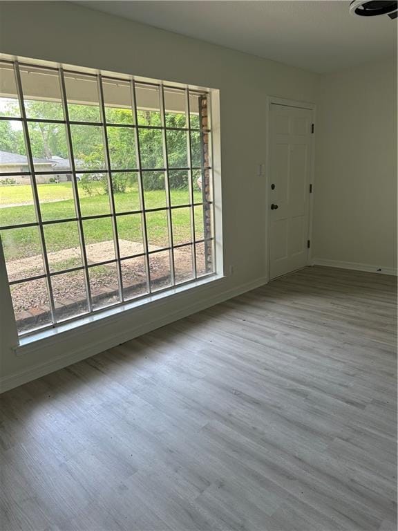 315 Thunderbird Dr, Satsuma, AL 36572 - foyer featuring baseboards and wood finished floors