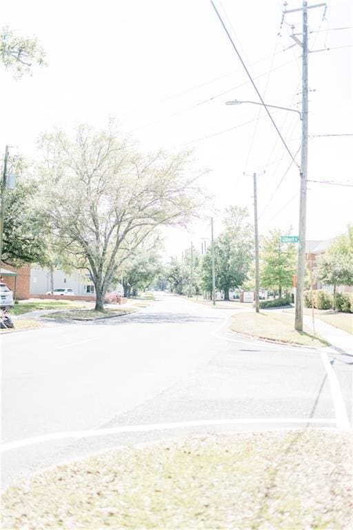 1660 Old Shell Rd, Mobile, AL 36604 - view of asphalt road with street lighting and sidewalks