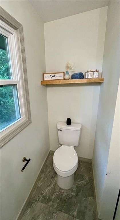 bathroom with toilet