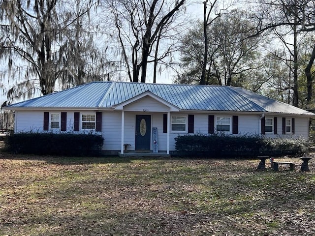 view of ranch-style house