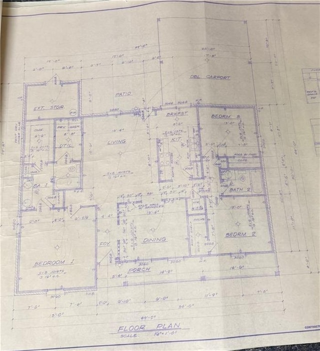 5902 Reams Dr S, Mobile, AL 36608 - view of floor plan / room layout