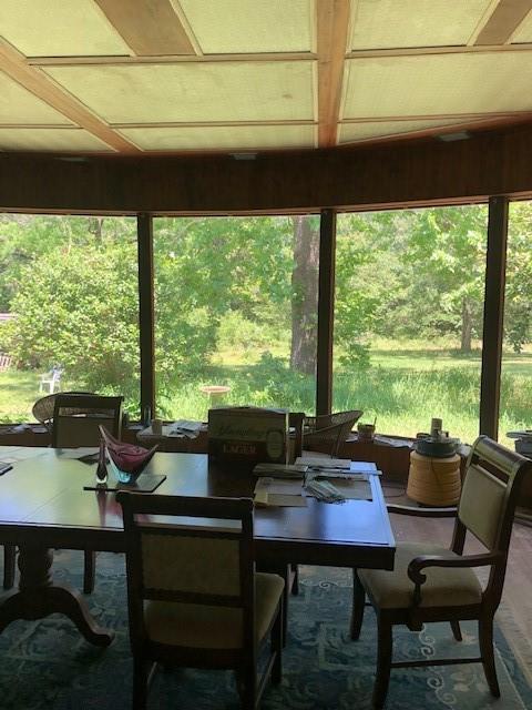 sunroom with a wealth of natural light