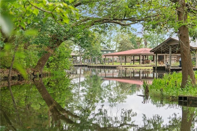5039 Cole Dr W, Mobile, AL 36619 - dock area with a water view