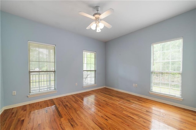 5039 Cole Dr W, Mobile, AL 36619 - spare room featuring baseboards and wood finished floors