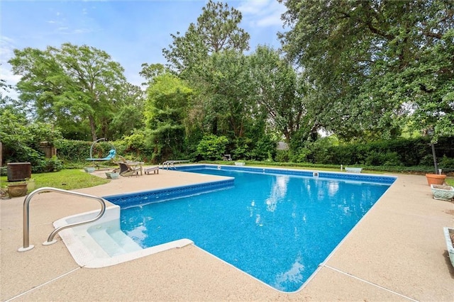 704 Providence Estates Dr E, Mobile, AL 36695 - view of pool featuring a patio area and view of scattered trees