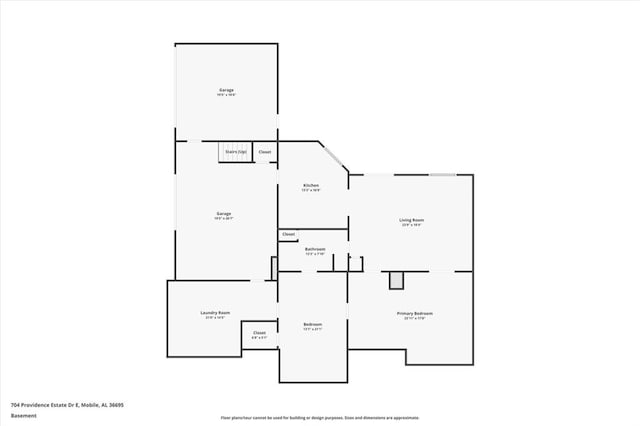 704 Providence Estates Dr E, Mobile, AL 36695 - home floor plan