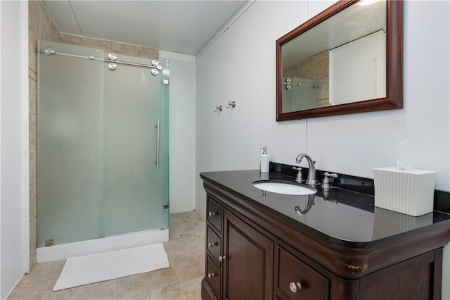 6659 Viking Way, Mobile, AL 36582 - full bathroom featuring a shower stall and vanity
