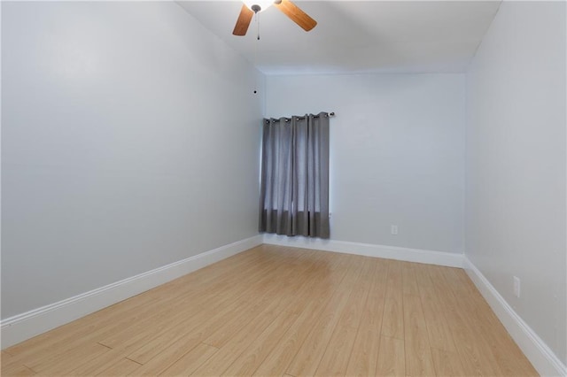 6659 Viking Way, Mobile, AL 36582 - empty room featuring light wood-style floors and ceiling fan