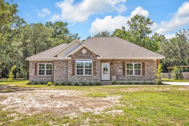 21621 Coleman Cemetery Rd, Moss Point, MS 39562 - view of front of property featuring brick siding and roof with shingles
