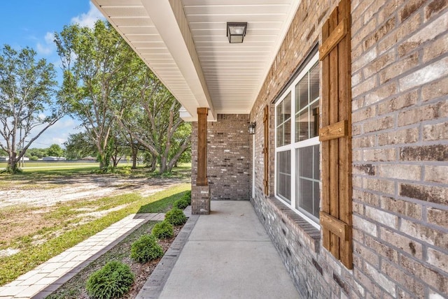 21621 Coleman Cemetery Rd, Moss Point, MS 39562 - view of patio featuring a porch