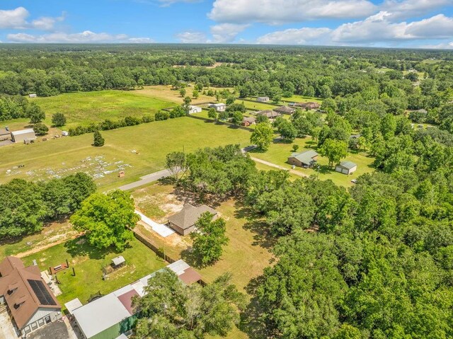 21621 Coleman Cemetery Rd, Moss Point, MS 39562 - aerial view of a heavily wooded area