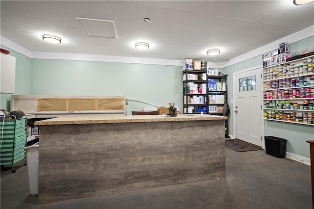 513 Samauri Ct, Saraland, AL 36571 - miscellaneous room featuring concrete floors