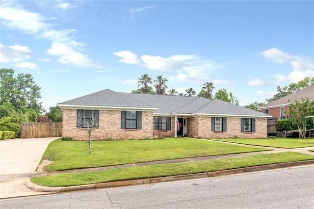 7250 Pine Station Rd S, Mobile, AL 36695 - ranch-style house with concrete driveway
