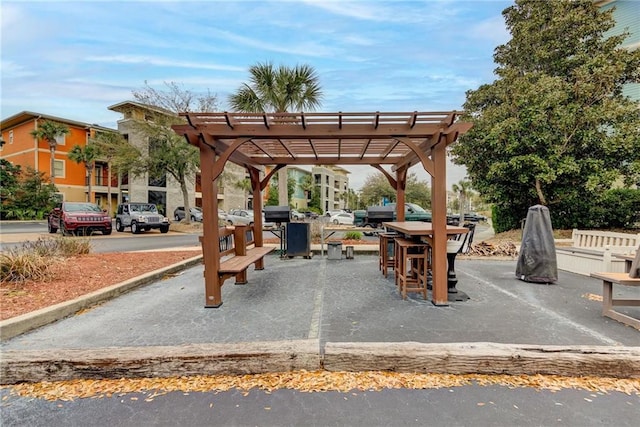 1430 Regency Rd Unit F204, Gulf Shores, AL 36542 - view of home's community featuring a pergola