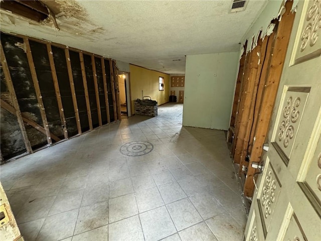 view of basement