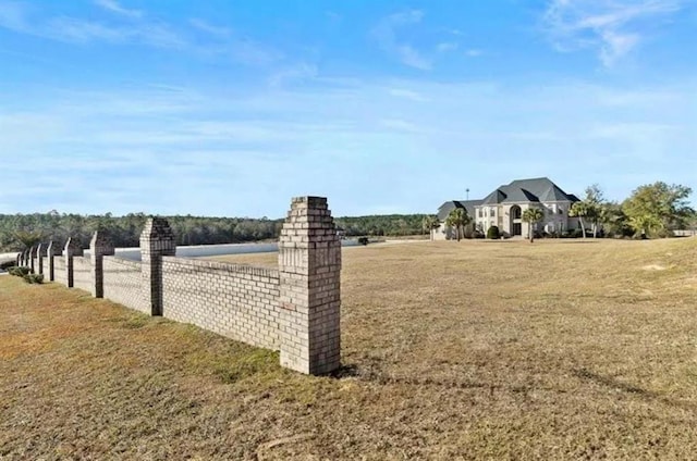 exterior details featuring fence