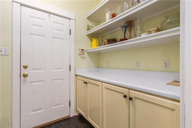 510 Fort Mims Pl, Dauphin Island, AL 36528 - interior space featuring dark tile patterned floors