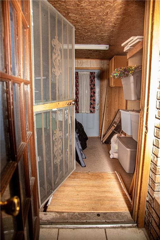 612 Summerland Dr, Mobile, AL 36617 - bathroom featuring toilet and wood walls