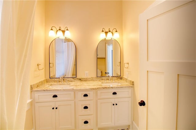 211 Cedar St, Mobile, AL 36602 - full bath with double vanity