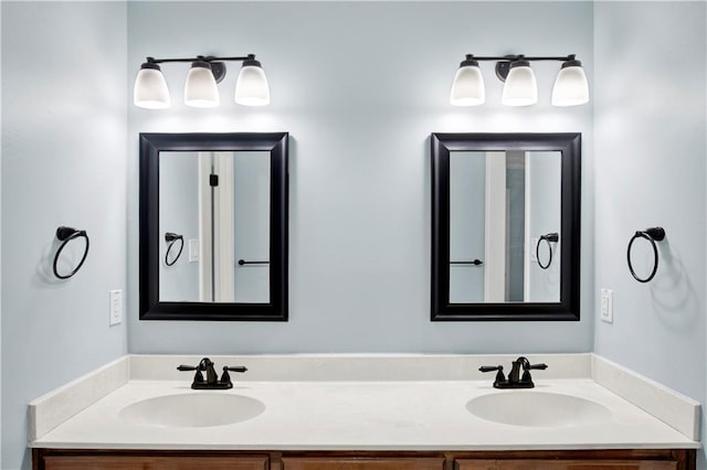 3011 Olde Gate Rd, Mobile, AL 36695 - full bathroom featuring double vanity